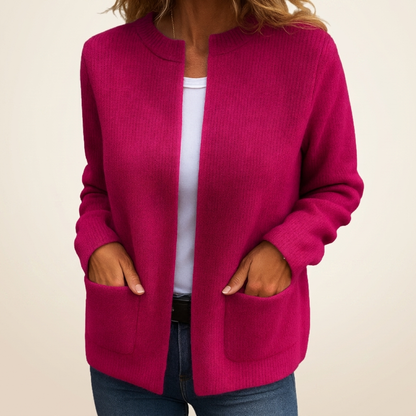 Suzanne | Gilet zippé maille chaude