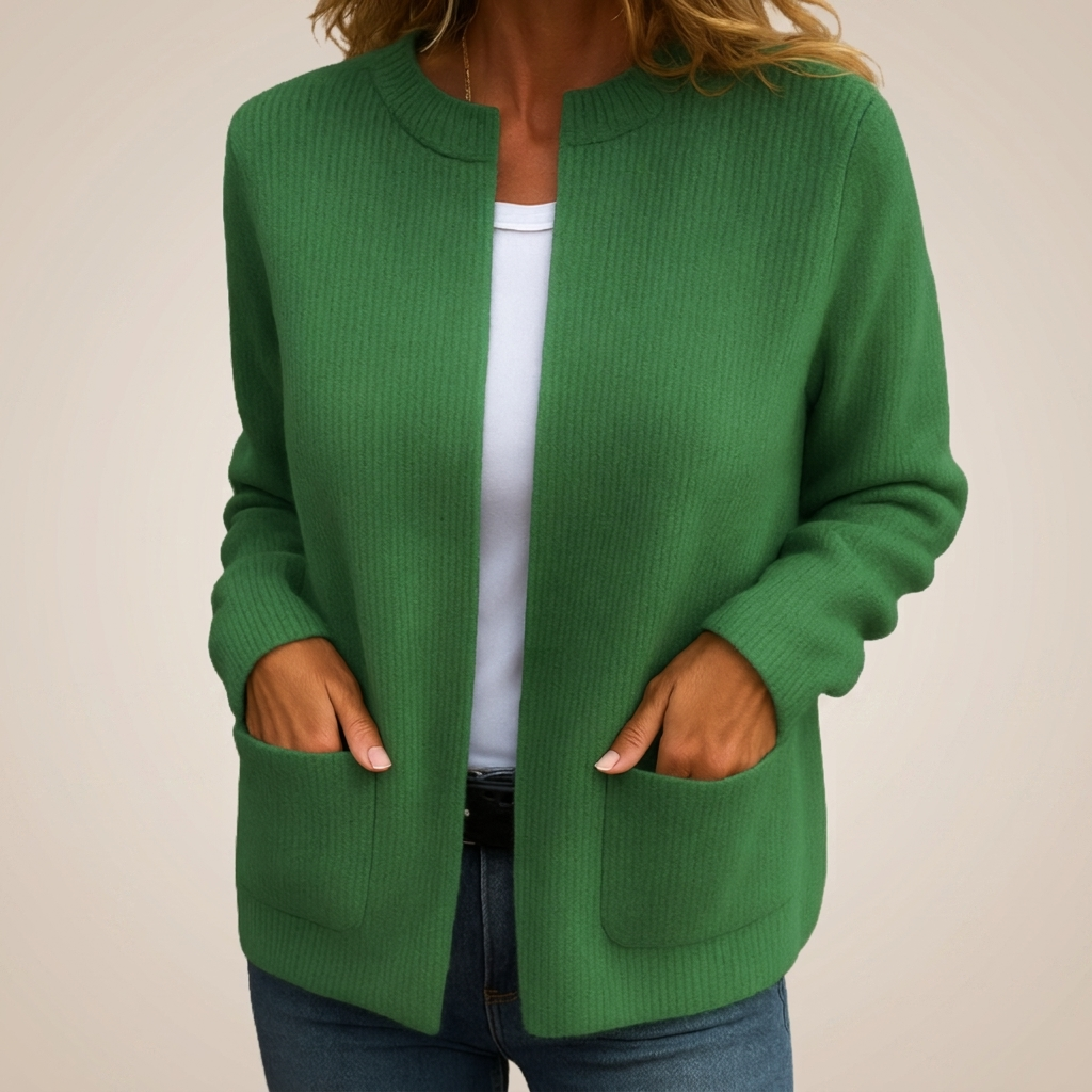 Suzanne | Gilet zippé maille chaude