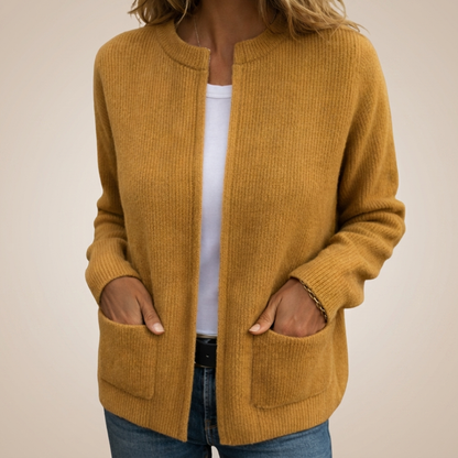 Suzanne | Gilet zippé maille chaude