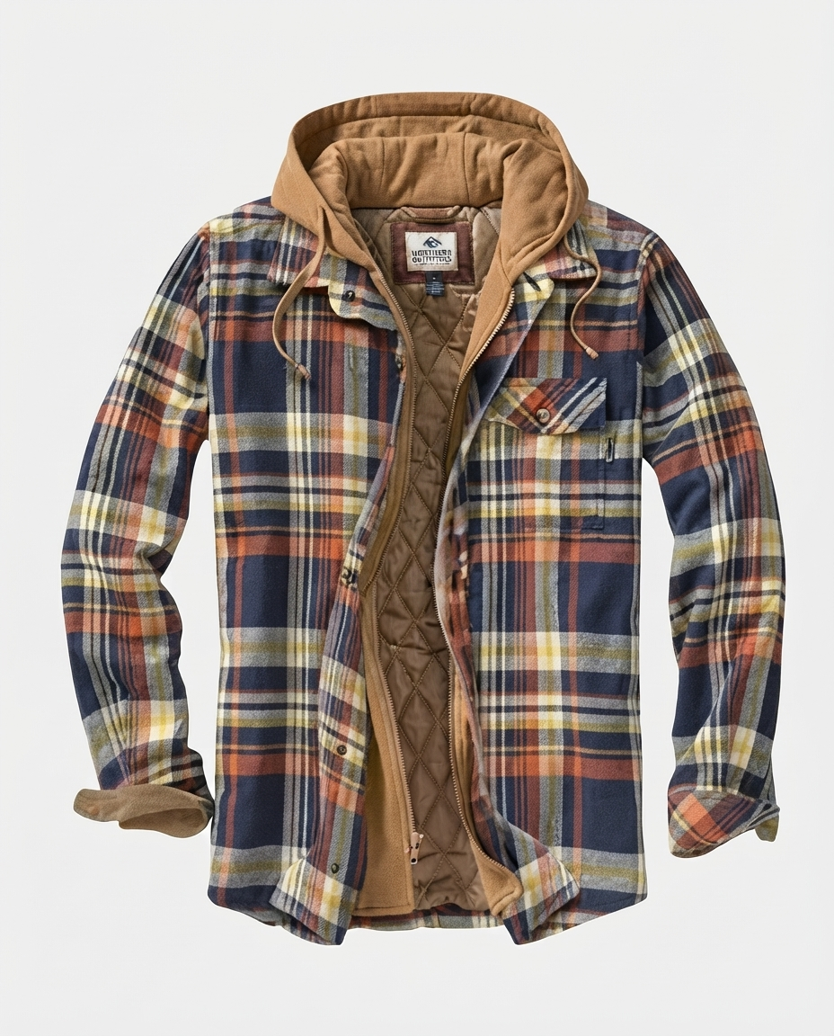 Eugène | Veste patchwork à carreaux
