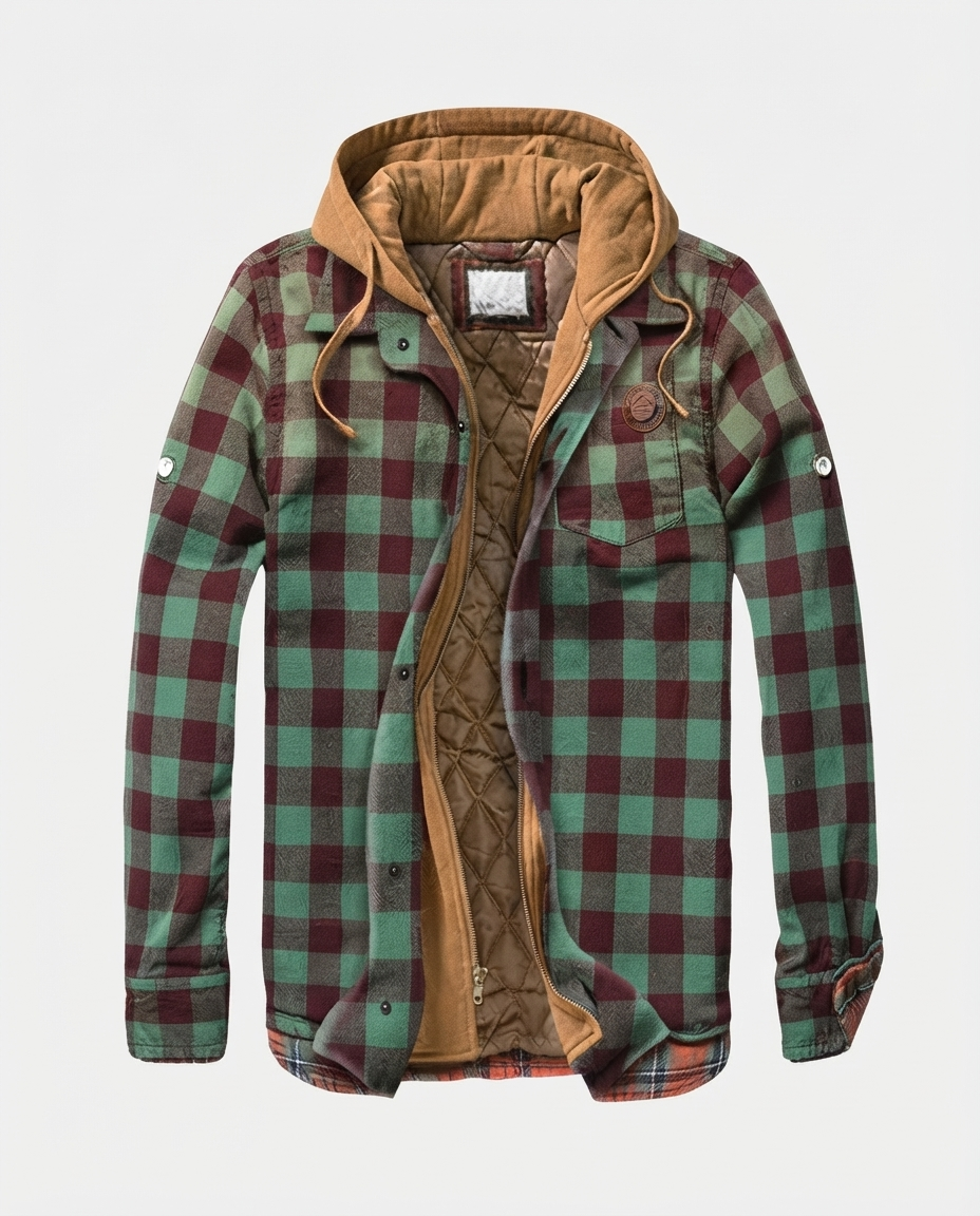 Eugène | Veste patchwork à carreaux