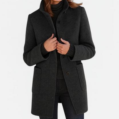 Lucie | Manteau midi structuré