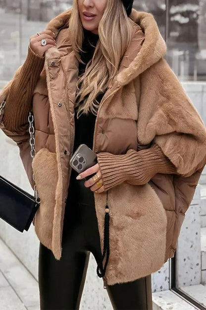 Sophie | Veste bomber capuche