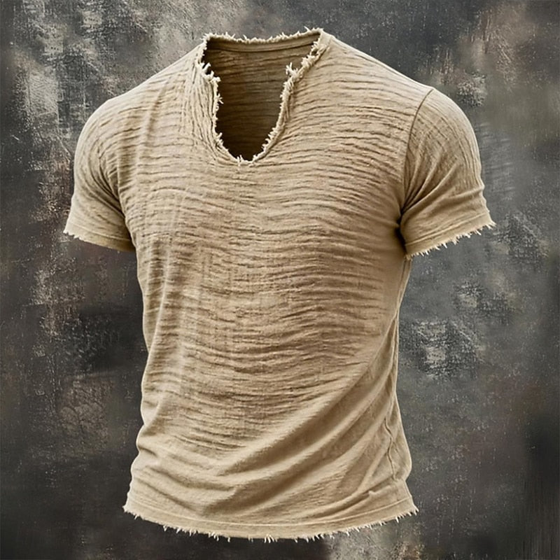 Gustave | T-shirt col V vintage