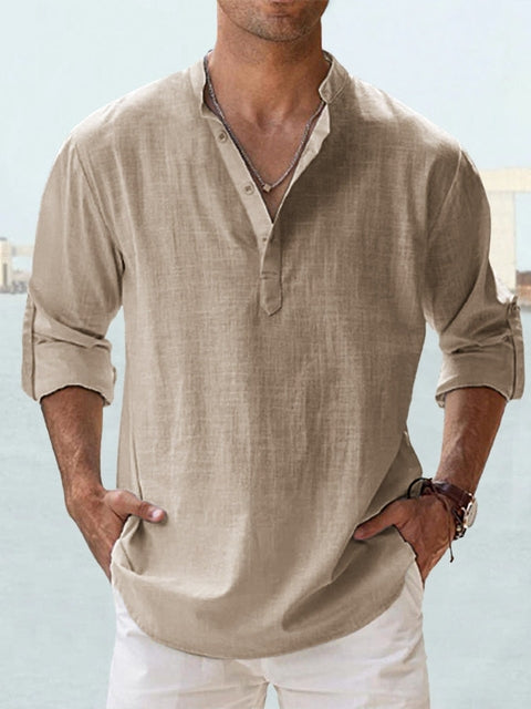 Erik | Chemise en lin respirant