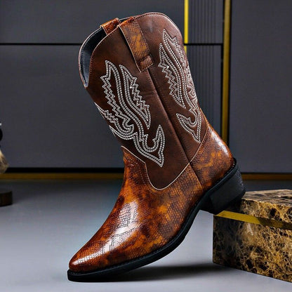 Belleville | Bottes vintage grainées
