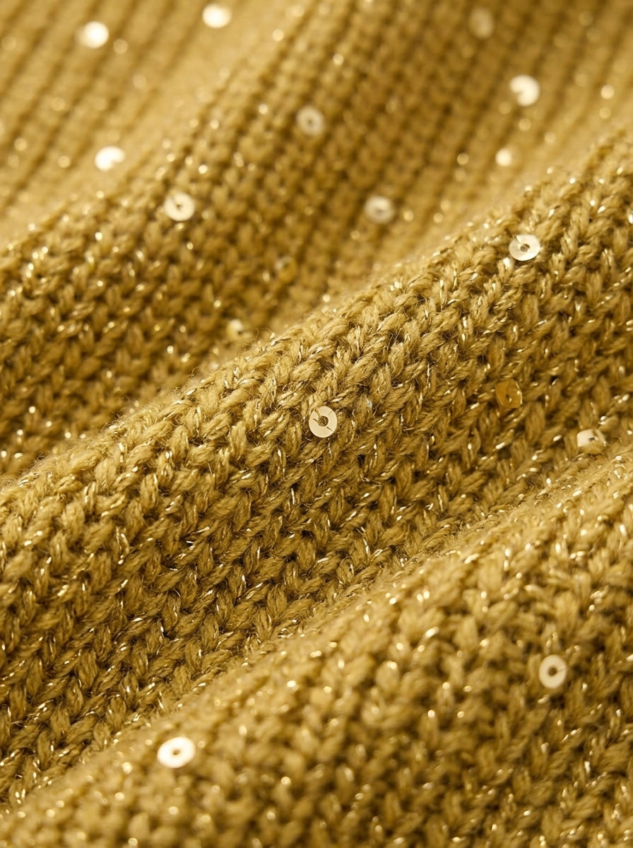 Delphine | Cardigan à boutons dorés