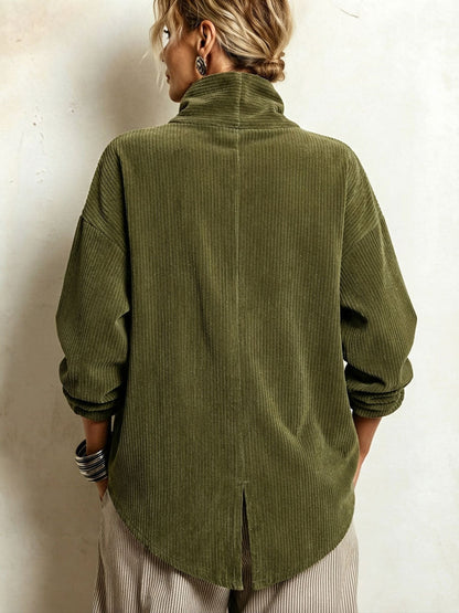 Alice | Veste asymétrique col haut