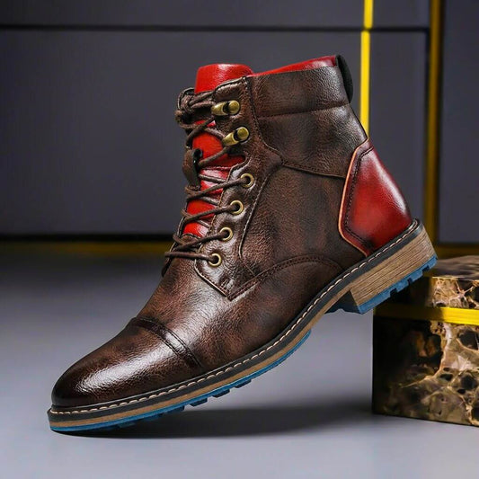 Châtelet | Bottes bicolores vintage