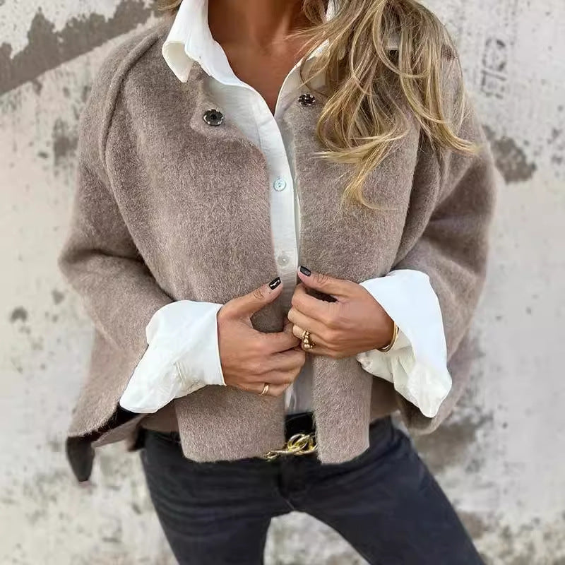 Hortense | Manteau court cachemire