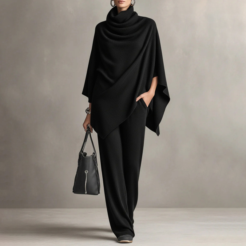 Philippine | Cape et pantalon en velours
