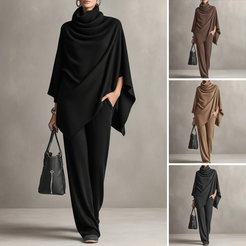 Philippine | Cape et pantalon en velours
