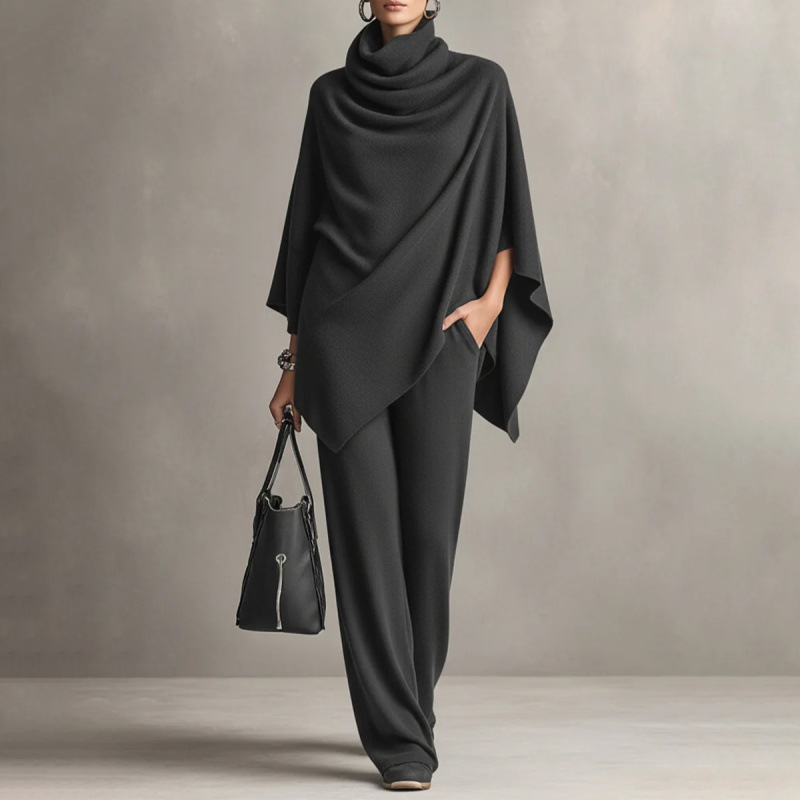 Philippine | Cape et pantalon en velours