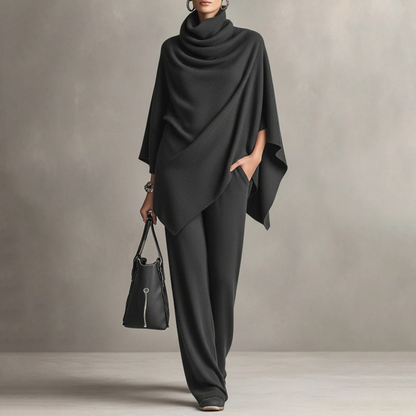 Philippine | Cape et pantalon en velours
