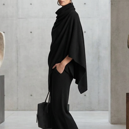 Philippine | Cape et pantalon en velours
