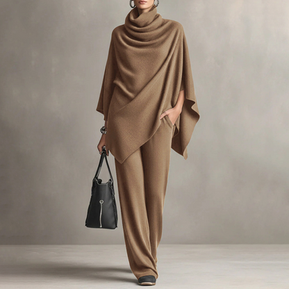 Philippine | Cape et pantalon en velours