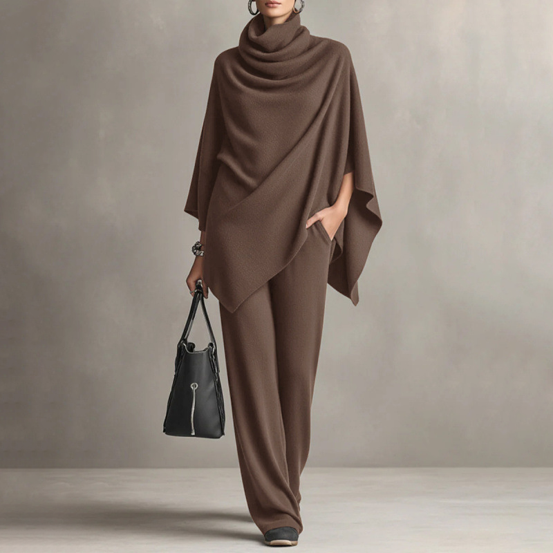 Philippine | Cape et pantalon en velours