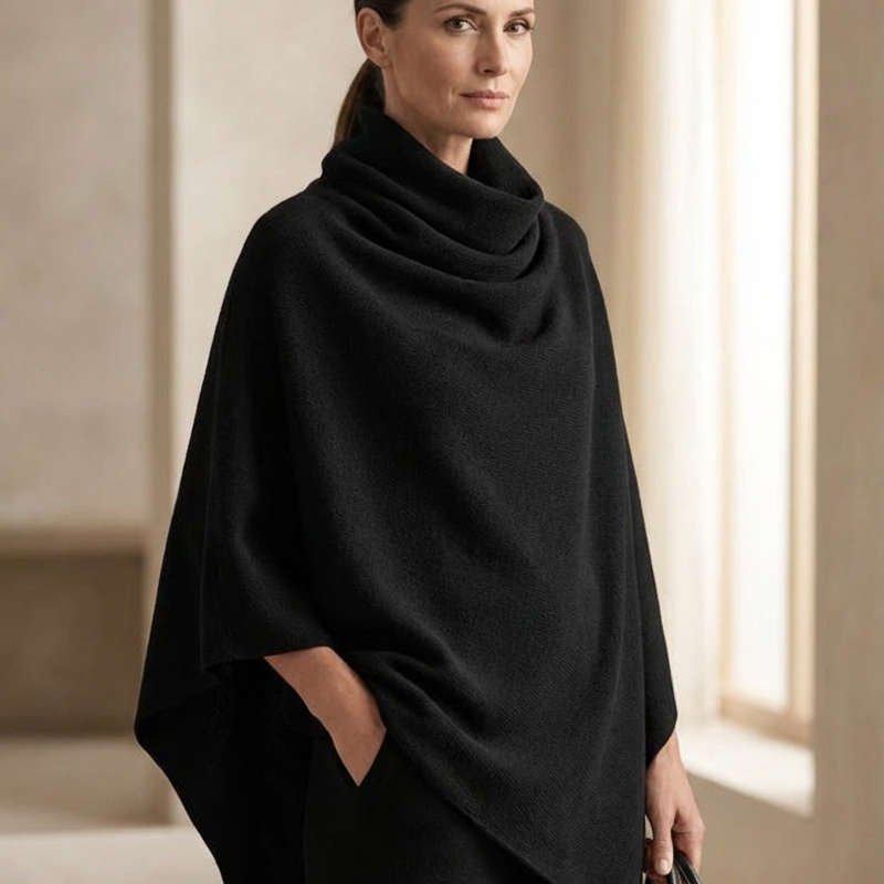 Philippine | Cape et pantalon en velours