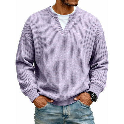Célestin | Pull gaufré à col superposé