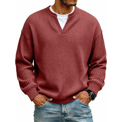 Célestin | Pull gaufré à col superposé
