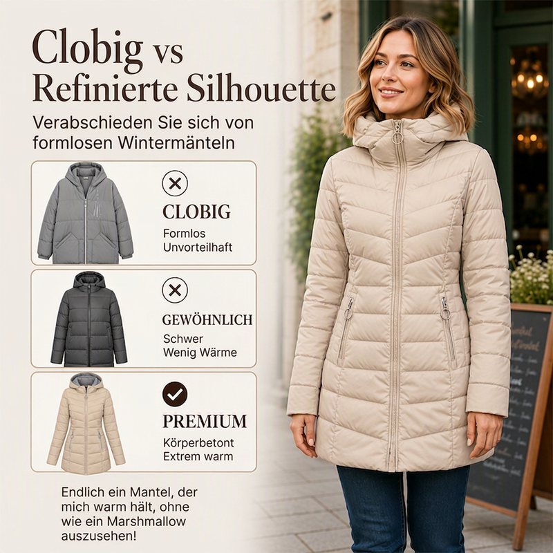 Gabrielle | Manteau hiver capuche isolé