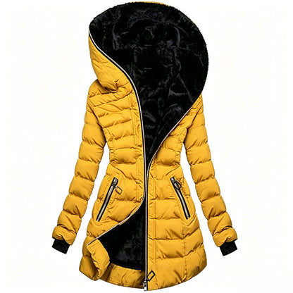 Gabrielle | Manteau hiver capuche isolé