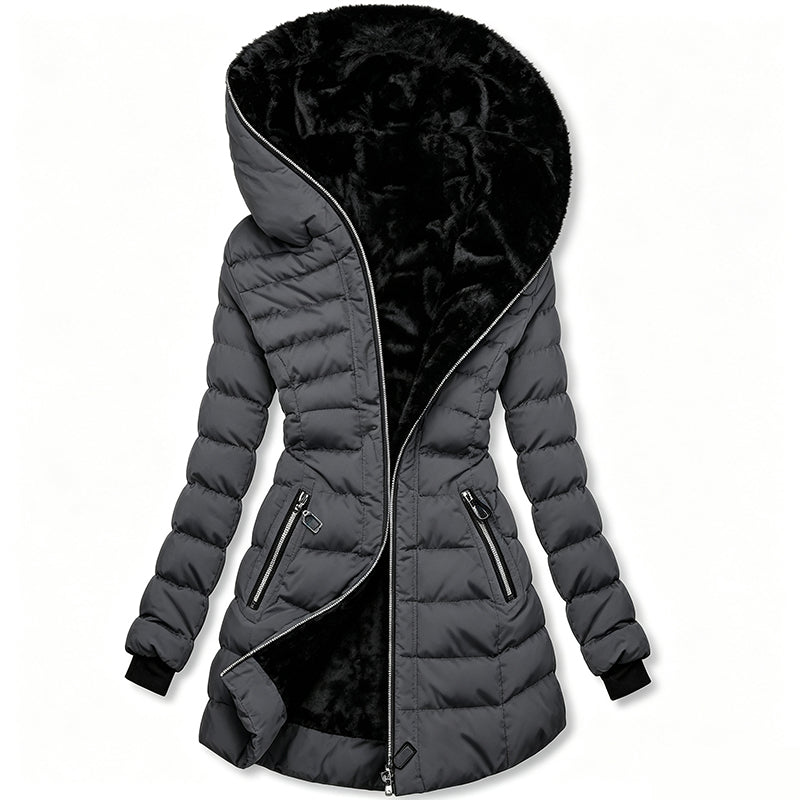 Gabrielle | Manteau hiver capuche isolé
