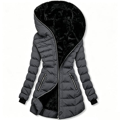 Gabrielle | Manteau hiver capuche isolé