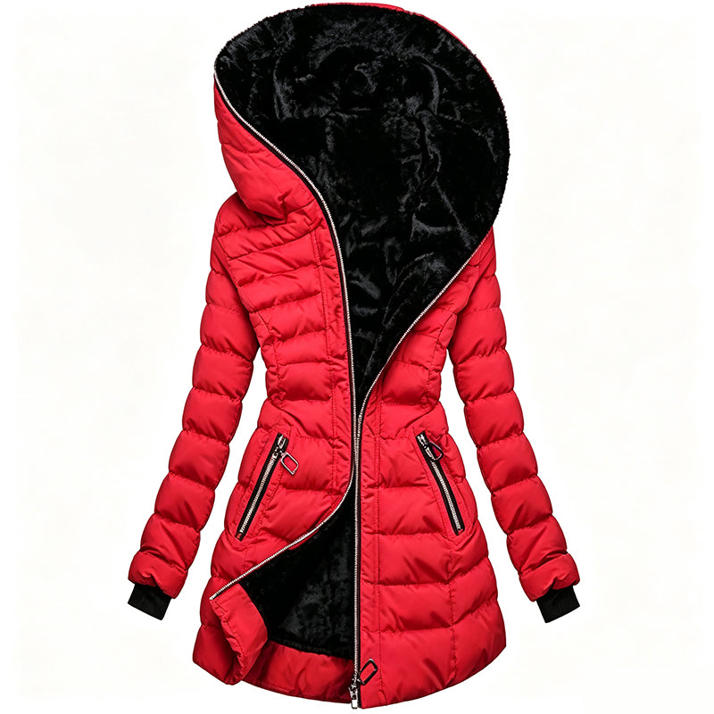 Gabrielle | Manteau hiver capuche isolé