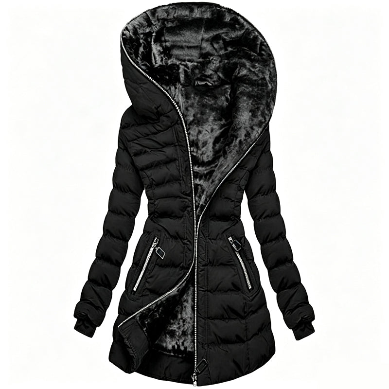 Gabrielle | Manteau hiver capuche isolé