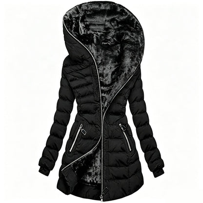 Gabrielle | Manteau hiver capuche isolé
