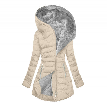 Gabrielle | Manteau hiver capuche isolé