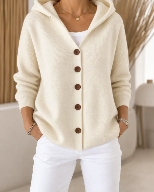 Odette | Cardigan léger à capuche