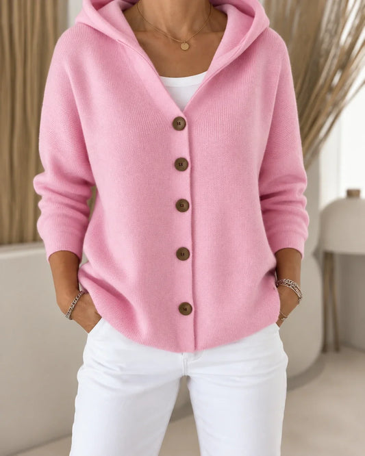 Odette | Cardigan léger à capuche