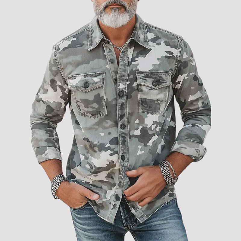 Marius | Chemise camouflage urbaine