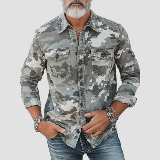 Marius | Chemise camouflage urbaine