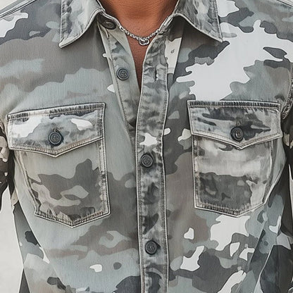 Marius | Chemise camouflage urbaine
