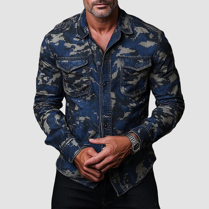 Marius | Chemise camouflage urbaine