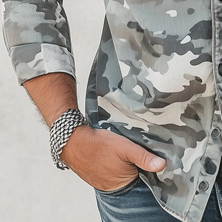 Marius | Chemise camouflage urbaine