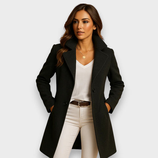 Augustine | Manteau long laine