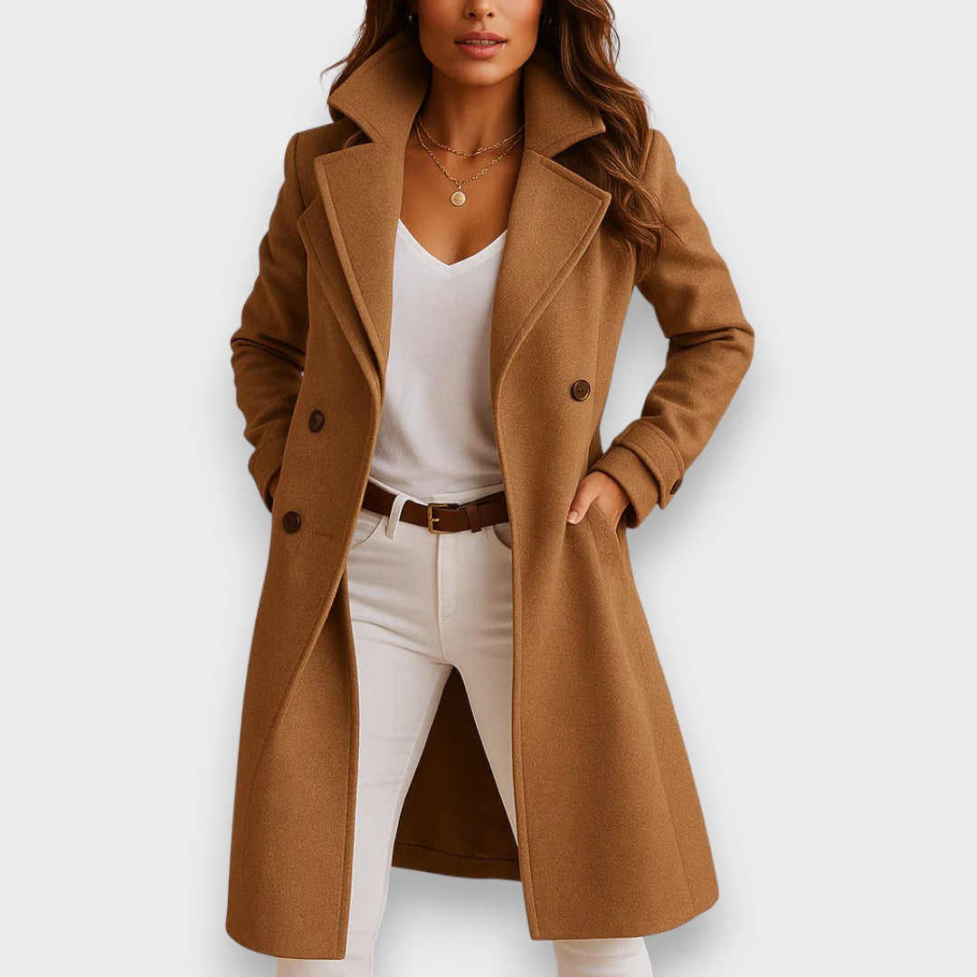 Augustine | Manteau long laine